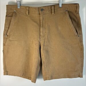 Eddie Bauer Canvas Utility Shorts Classic Fit Men's Size 38 Specially Dyed NWOT